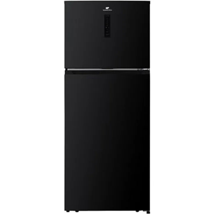 CONTINENTAL EDISON CEF2D413NFB Kühl-Gefrierschrank 413 L, No Frost, 2 Türen, Digitaldisplay, LED, Schwarz