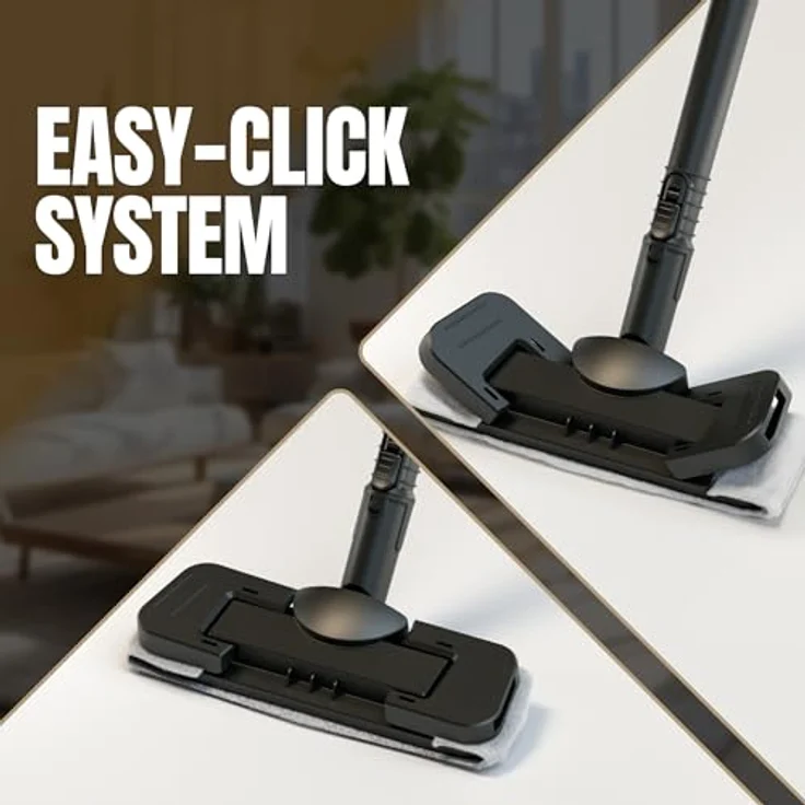 Heinrich´s HDR 8735 Handdampfreiniger, 1350 W, 550 ml Wassertank, 3,0 Bar Dampfdruck, hygienische Reinigung ohne Chemie – Bild 6