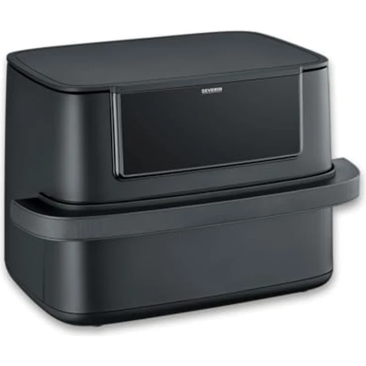 Severin Heißluftfritteuse FR 2490 "Flex Max Dual", 9 l, 2600 W, intelligente Heißluftzirkulation, Touch-Bedienung – Bild 3
