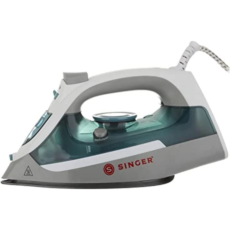 Singer SteamChoice 1.0, Bügeleisen mit hoher Leistung und einfacher Handhabung, Mint/Weiß – Bild 7