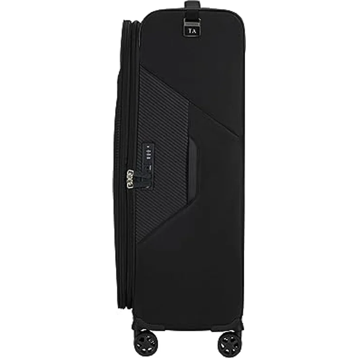 Samsonite Litebeam - Spinner L, Erweiterbar Koffer, 77 cm, 103/111 L, Schwarz (Black) – Bild 3
