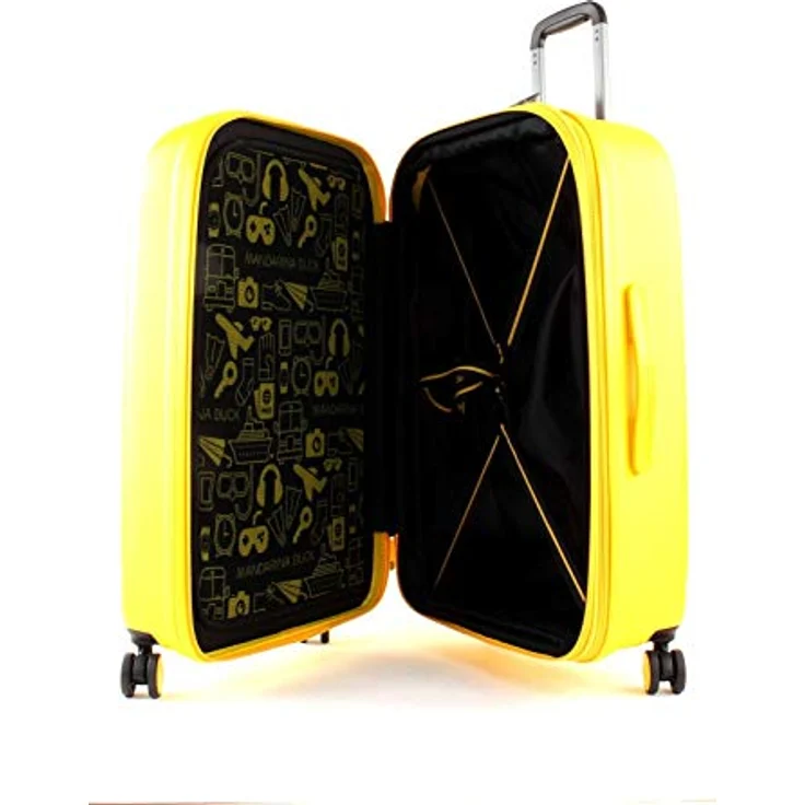 Mandarine Duck LOGODUCK + Trolley MEDIUM EXP Duck Yellow (Gelb) 45 x 69 x 32/35 (BxHxB) – Bild 4