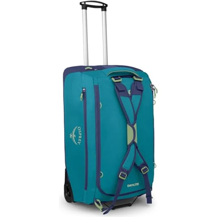 Osprey Daylite 85, 2 Rollen Reisetasche 71 cm, Blau, (85 l, arretierbarer Griff, praktische Außentaschen) – Bild 6