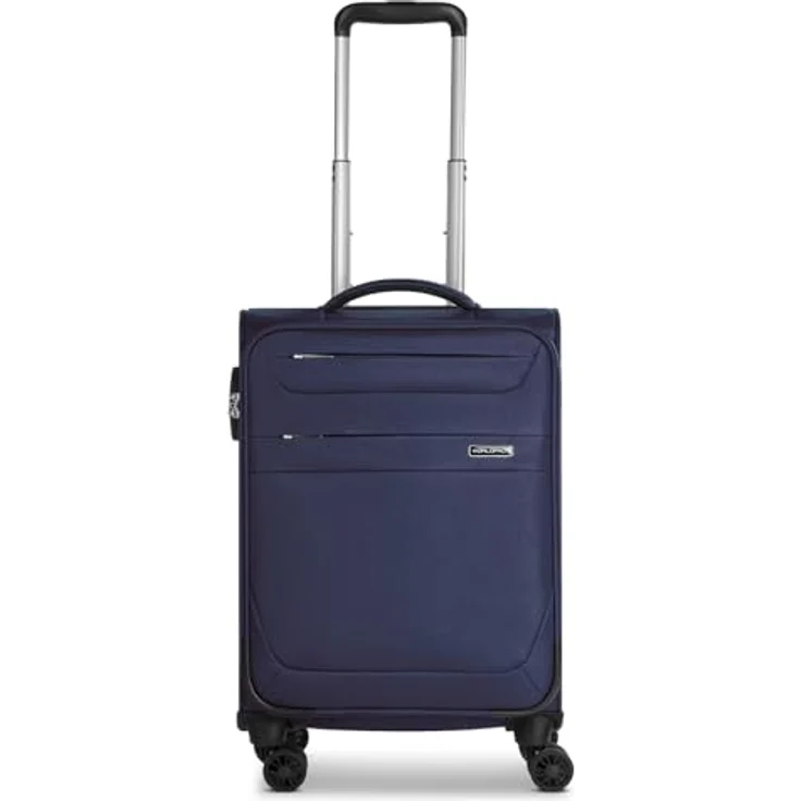 Worldpack Koffer Chicago 4 Rollen Kabinentrolley S 56 cm Blau (35 l, S) – Bild 8