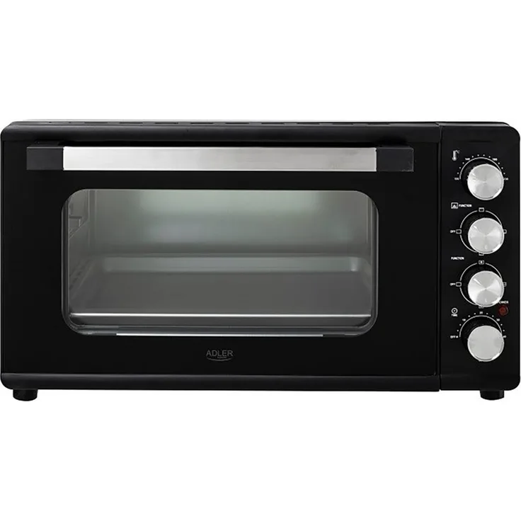 Camry AD 6030 Minibackofen, 42 Liter mit 99-Minuten-Timer und Rotisserie-Funktion, schwarz