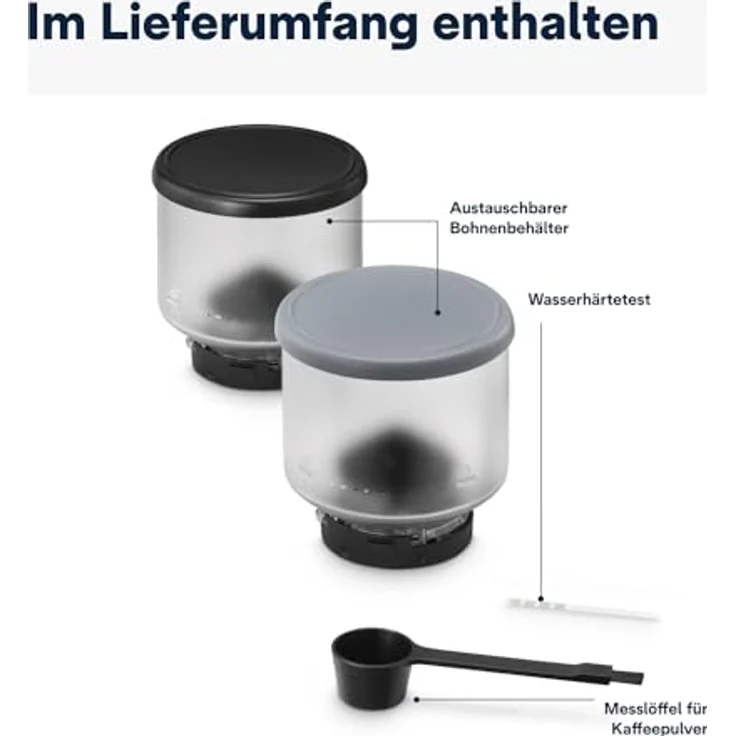Extra Delonghi EXAM440.35.B Rivelia, Kaffeevollautomat, Schwarz – Bild 9