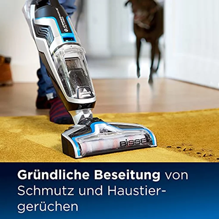 BISSELL Natürliches Multi-Surface-Pet-Reinigungsmittel | Zum Reinigen Aller Versiegelten Hartböden & Teppiche | 2 Litern | Blütenduft | Kompatibel mit der CrossWave, SpinWave & HydroWave Serie | 31221 – Bild 2