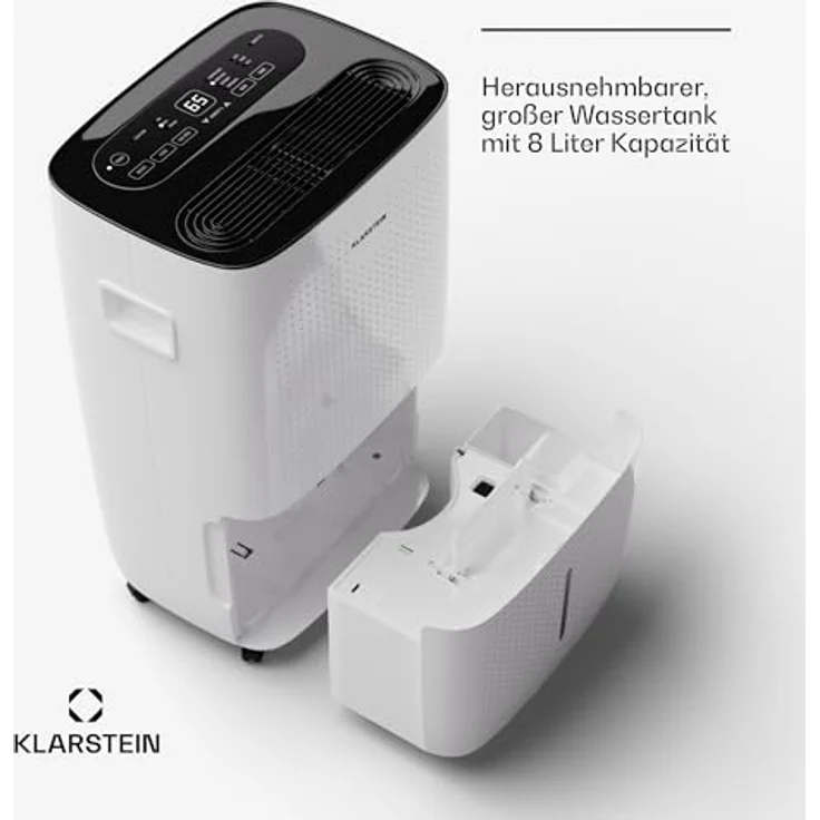 Klarstein Luftentfeuchter Elektrisch bis 65m2, Smart Luftentfeuchter mit WLAN IoT App, 60 L Kapazität – Bild 5