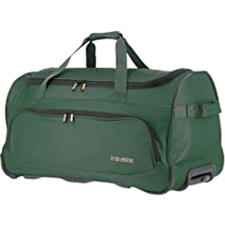 travelite 2-Rad Trolley Reisetasche Größe L, Gepäck Serie BASICS FRESH: Weichgepäck Reisetasche mit Rollen im sportlichen Design, 71 cm, 89 Liter – Bild 3