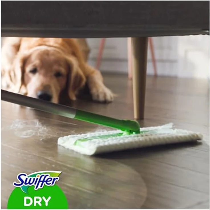 Swiffer Trockene Bodentücher Nachfüllpackung (1 x 18 Tücher) – Bild 2