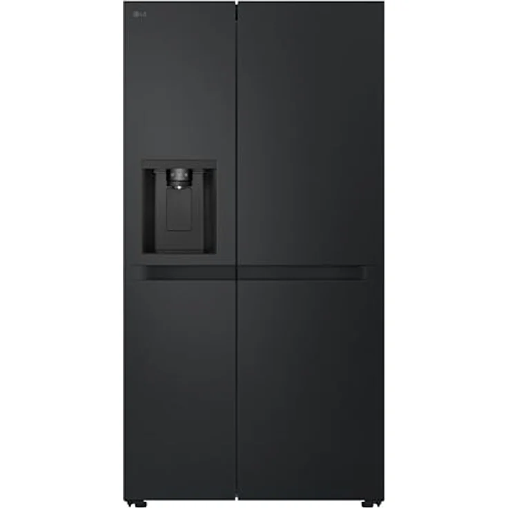 LG GSLC41EPPE, freistehender Side-by-Side Kühlschrank mit Smart Inverter Compressor, 420 l Kühlvolumen, Eis- und Wasserspender, Total NoFrost, LED-Beleuchtung – Bild 1