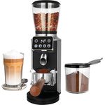 Gastroback Kaffeemühle, Kegelmahlwerk, 150 W, 300 g Bohnenbehälter, Silber