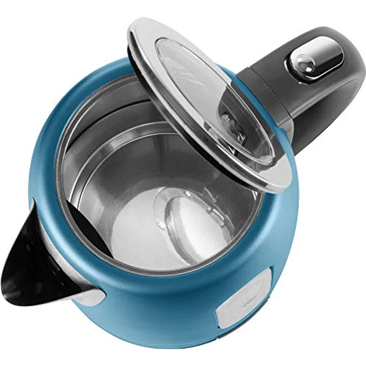 SENCOR SWK 1772BL Wasserkocher aus Edelstahl mit abnehmbarem Filter (2150 Watt, Ein - Aus-Schalter mit Hintergrundbeleuchtung , Volumen 1,7 L.) metallic blau – Bild 3