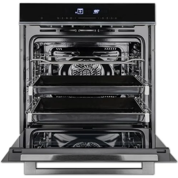 KKT KOLBE Autarkes Herdset SET8019CH59AL, 60cm Einbaubackofen EB8019EDP mit Pyrolyse, Pizzafunktion und 59cm Kochfeld CH5901AL, Touch-Steuerung, Grill, Umluft, Heißluft, Teleskopauszüge, Automatik-Timer – Bild 4