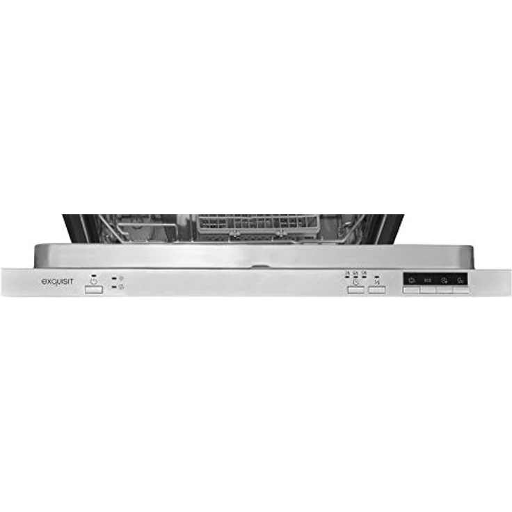 Exquisit EGSP6312-E-030E, Einbau-Geschirrspüler, 12 Maßgedecke, vollintegrierbar, 6 Programme, Silber, Schnellprogramm 30 Min., Aquastop, leise 49 dB – Bild 10