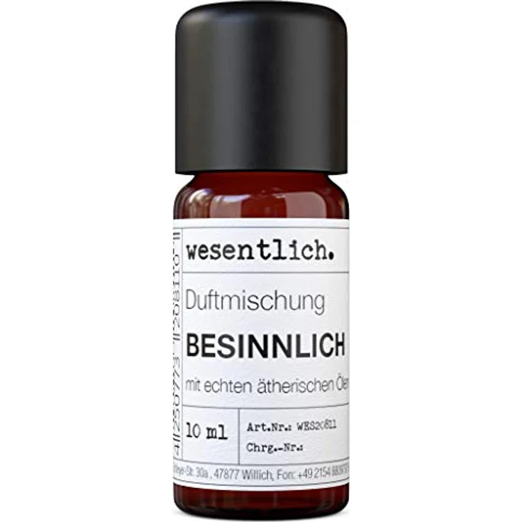 Duftöl Weihnachten "besinnlich" (10ml) - Duftmischung mit ätherischem Öl von wesentlich. - für Duftlampe und Diffuser – Bild 1