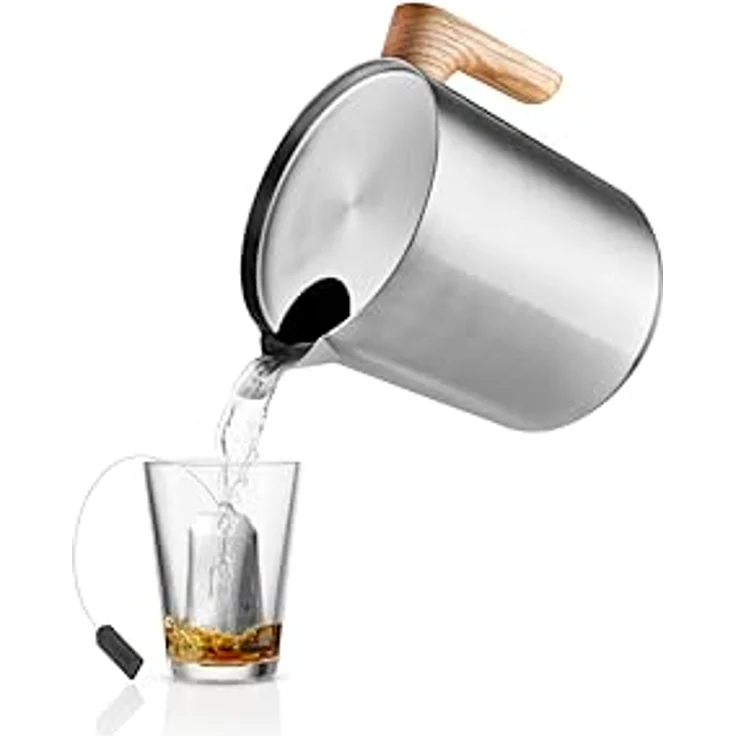 Eva Solo Nordic Kitchen Wasserkessel, Induktionsfähig 1,0 l, tropffrei, brushed steel – Bild 2