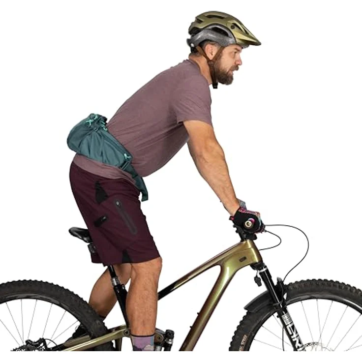 Osprey Savu 5 Gürteltasche, 26 cm x 10 cm x 15 cm, 100% Polyester, grün – Bild 15