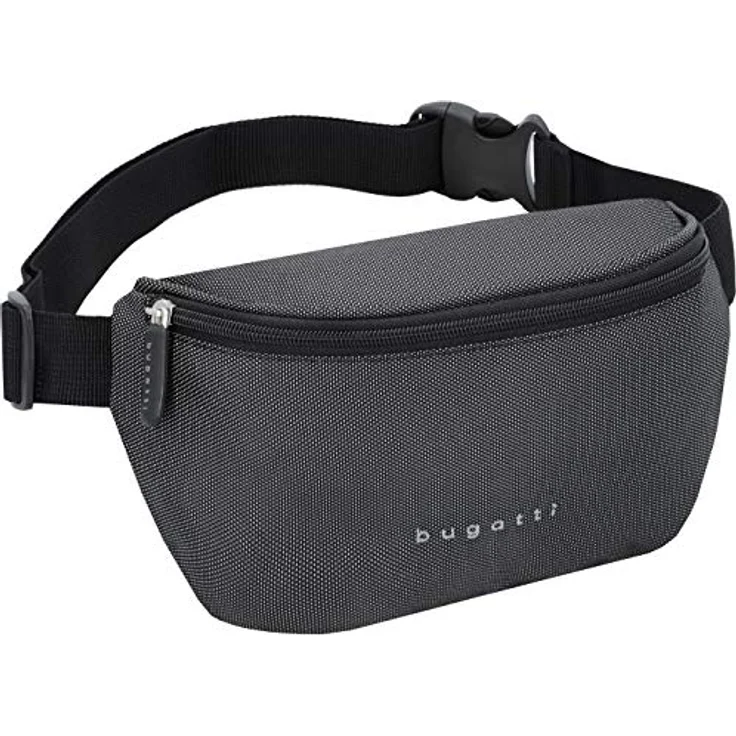 bugatti Lima Gürteltasche, anthrazit, 20 cm x 6 cm x 14 cm, 100% Polyester – Bild 2