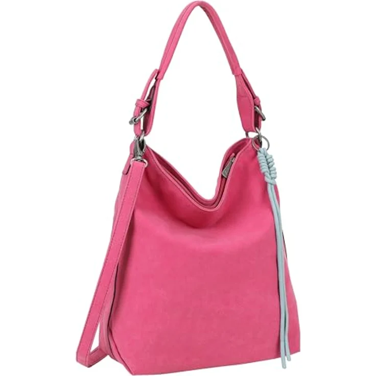 Fritzi aus Preußen Bitzi01 Suede Jacky, Schultertasche 34 cm aus feinem Wildleder – Bild 4