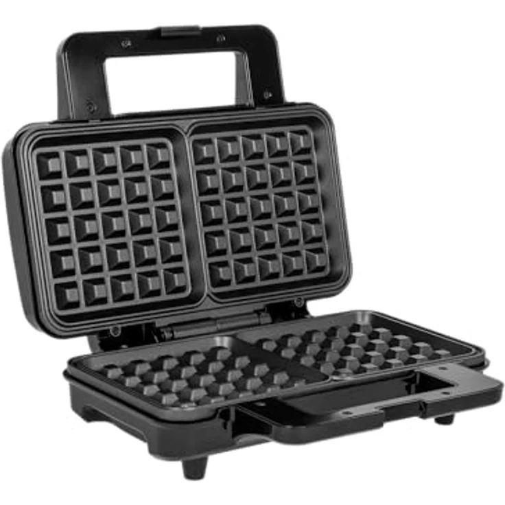 Teesa TSA3225 2 Waffeleisen, belgische Waffeln, schwarz – Bild 5