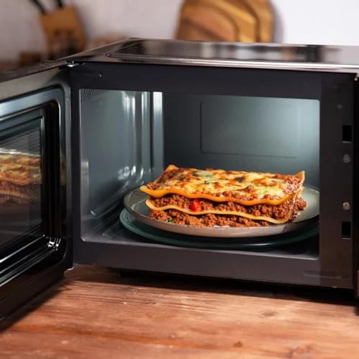 Cecotec Proclean 4120, mechanische Mikrowelle mit Grill, 23 l, 800 W und 1000 W Grill, 8 Leistungsstufen, Auftaufunktion, 35-Minuten-Timer, 285 mm Drehteller – Bild 5