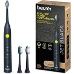 Beurer SC 30 Green Planet Jet Black, Schallzahnbürste mit 80.000 Schwingungen, 4 Reinigungsprogrammen und USB-C Ladekabel