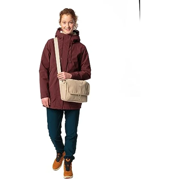 Vaude Coreway, Messenger Tasche mit geräumigem Hauptfach, Beige – Bild 9