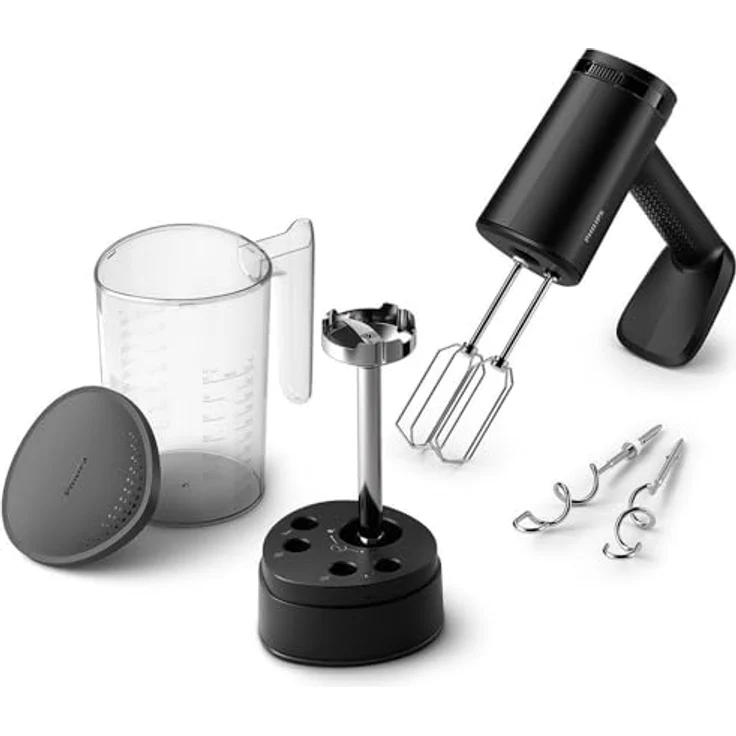 Philips HR3781/10, Handmixer, Schwarz – Bild 2