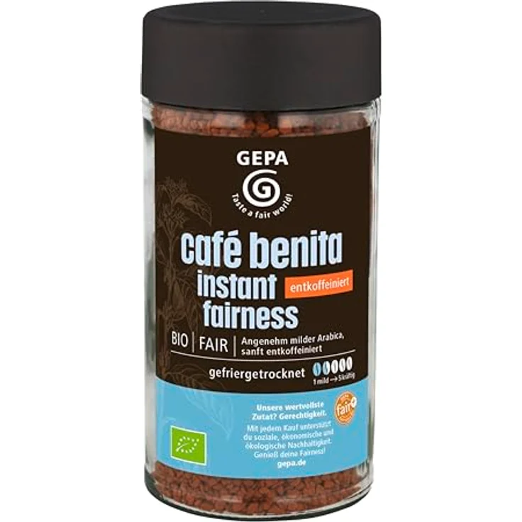 GEPA Cafe Benita Instant Kaffee - Bio, 100g – Bild 2