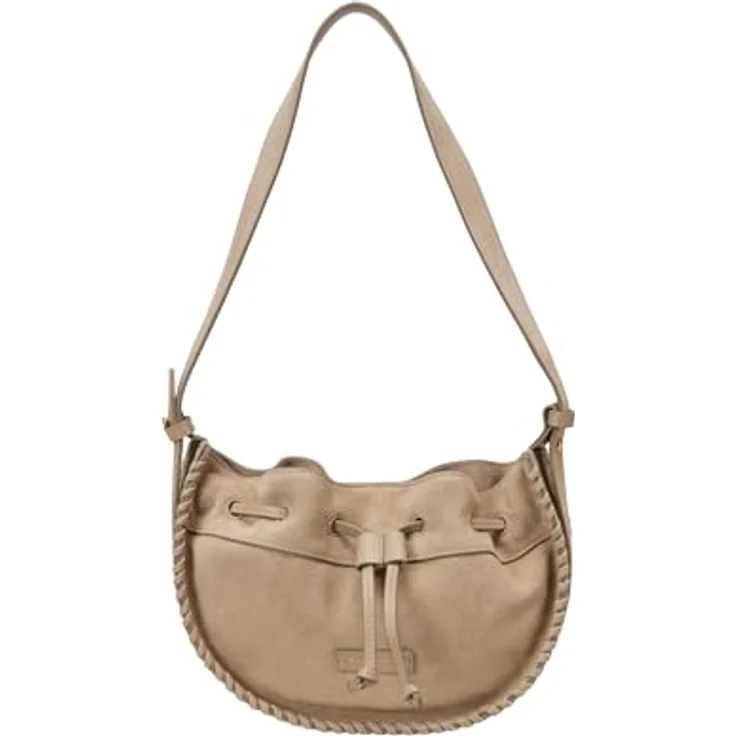 Marc O'Polo Umhängetasche aus Leder, 27.5 cm, grau, 100% Leder – Bild 1