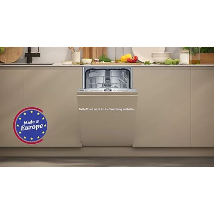 Neff S853HKX20E EB-Geschirrspüler, vollintegrierbar, 45 cm, 46 dB, 10 Maßgedecke, 6 Programme, Home Connect-fähig – Bild 2