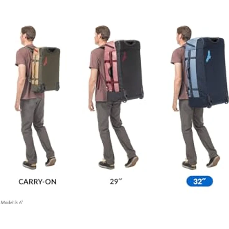 Eagle Creek Cargo Hauler XT 32", Koffer mit 120 l Volumen, blau, wasserabweisend und Rucksackfunktion – Bild 9