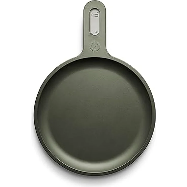 EVA SOLO | Green Tools Küchenwaage | Praktische Küchenwaage mit einem Display am Griff zum leichten Ablesen des Gewichts – auch bei großen Schüsseln und Töpfen | Green – Bild 1