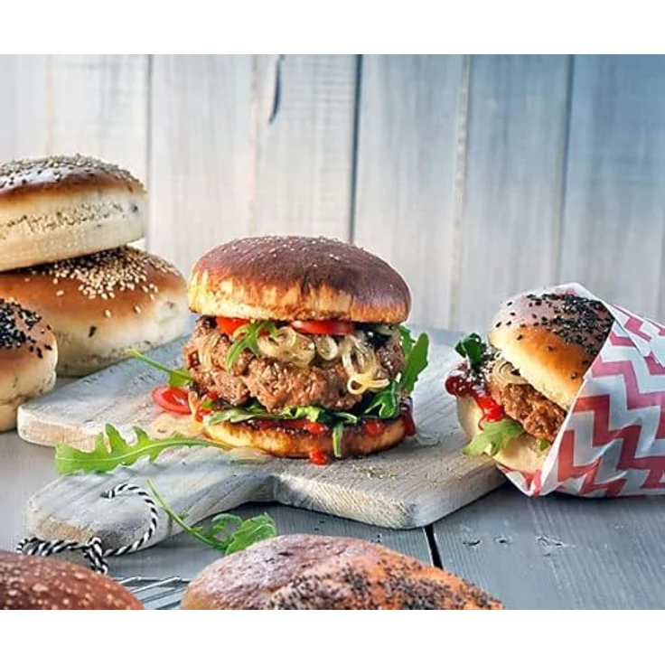 Betty Bossi Silikonform für Burger, 4 Stück – Bild 3