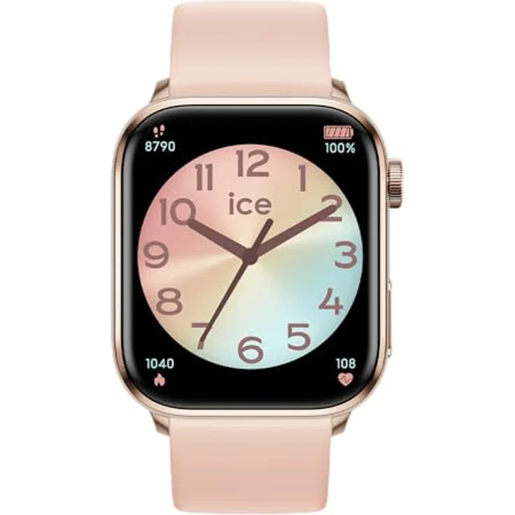 ICE-WATCH Ice smart 2.0 Rose-Gold Nude Connected Watch mit AMOLED-Bildschirm und vielfältigen Zifferblättern – Bild 1