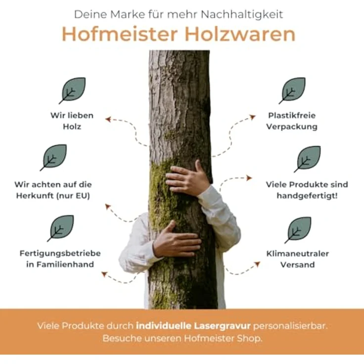Hofmeister Holz-Bürsten-Set, Gemüsebürste, Topfbürste, Spülbürste, Ersatzkopf, Nagelbürste, Fibre & Union Naturborsten, robust & hygienisch, Reinigung bei hartnäckigem Schmutz, Buche – Bild 5