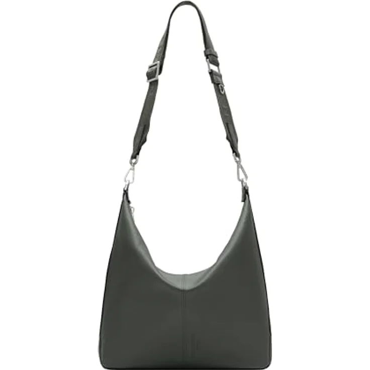 Liebeskind Paris Umhängetasche M, 40 cm x 13 cm x 32 cm, aus 100% Leder, grün – Bild 1