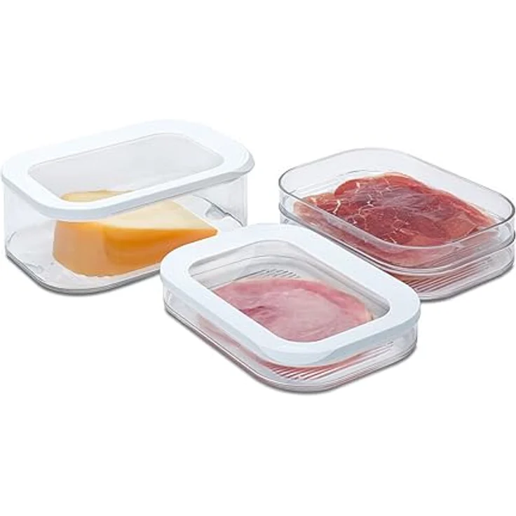 Mepal Kühlschrankdose Modula Aufschnitt 550/3 Nordic Green – Bild 5