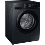 Samsung WW11DG5B25ABEG Waschmaschine, 11 kg, 1.400 U/min, Extra energiesparend, EEK: A (-10%), AI Ecobubble, SmartThings AI Energy Mode, SuperSpeed 39 Min, Hygiene-Dampfprogramm, Schwarz