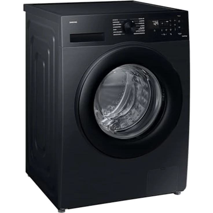 Samsung WW11DG5B25ABEG Waschmaschine, 11 kg, 1.400 U/min, Extra energiesparend, EEK: A (-10%), AI Ecobubble, SmartThings AI Energy Mode, SuperSpeed 39 Min, Hygiene-Dampfprogramm, Schwarz – Bild 1