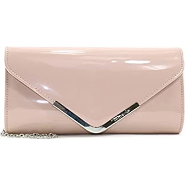 Tamaris Amalia Clutch Bag, geräumige Clutch in White Metallic mit abnehmbarer Kette, 26x14x5,5 cm – Bild 6