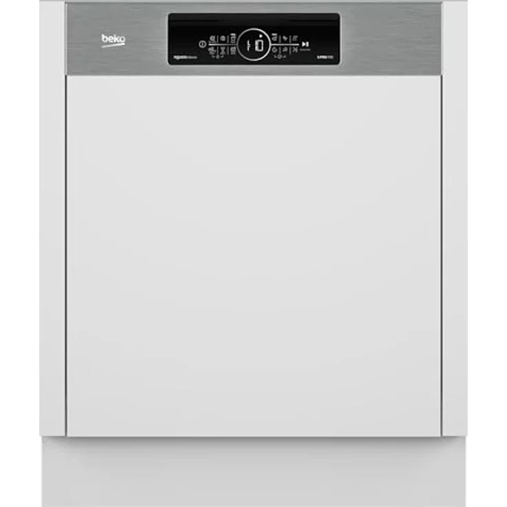 Beko B300 BDSN36541XP, Unterbau-Geschirrspüler mit SensorAdapt, flexibler Besteckschublade und PowerIntense, Edelstahl, höher – Bild 1