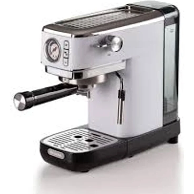 Ariete 1381/34, manuelle Espressomaschine mit 1300W, 1.1 L Wassertank, integriertes Milchsystem, 15 Bar Pumpendruck