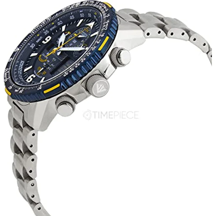 Citizen Herren Armbanduhr Funk Eco Drive JY8078 52L Promaster Skyhawk Blue Angel – Bild 5