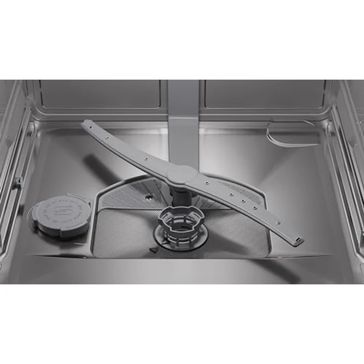 Siemens iQ300 SN23HW05ME, Freistehender Geschirrspüler (60 cm), 14 Gedecke, Besteckschublade, 6 Programme, Energieeffizienzklasse C, Weiß/Schwarz – Bild 11