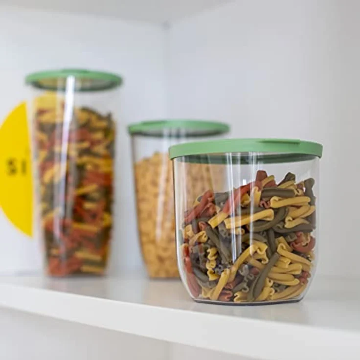 Koziol Storage Container Connect Dry Storage S, 1 l, luftdicht, stapelbar, BPA-frei, 100 % CO2-neutral – Bild 3