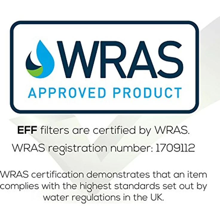 Trinkwasserladen EcoAqua EFF-6007A Wasserfilter für UKF8001, 2839 Liter Kapazität, 1,9 l/min Durchfluss – Bild 2