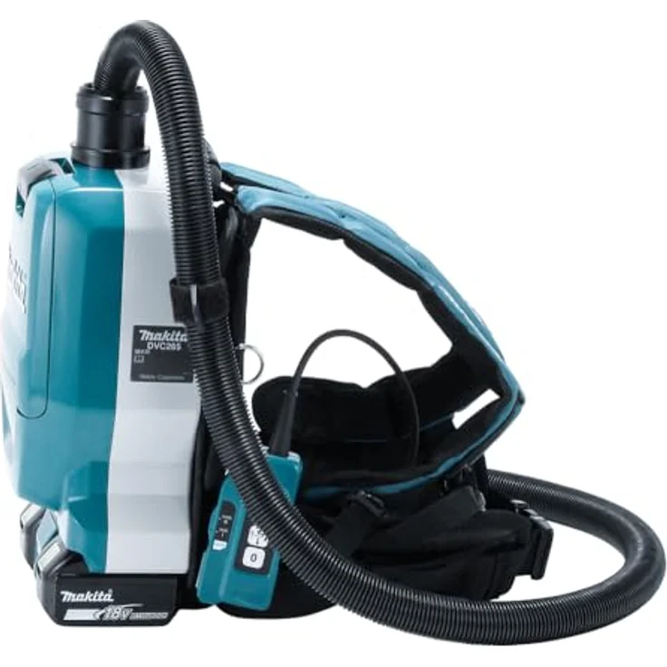 Makita Akku-Handstaubsauger DVC265ZXU 2x18V mit Bluetooth, HEPA-Filter und Memory-Funktion – Bild 2