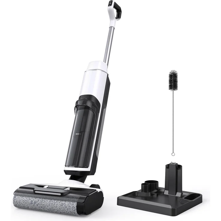 Lubluelu T8A 3-in-1 Nass- und Trockensauger, 20kPa Saugkraft, Selbstreinigungsfunktion, HEPA-Filter, intelligente Sprachansage, für Tierhaar
